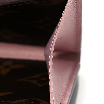 Louis Vuitton Monogram Emilie Wallet Rose Ballerine 12 of 14