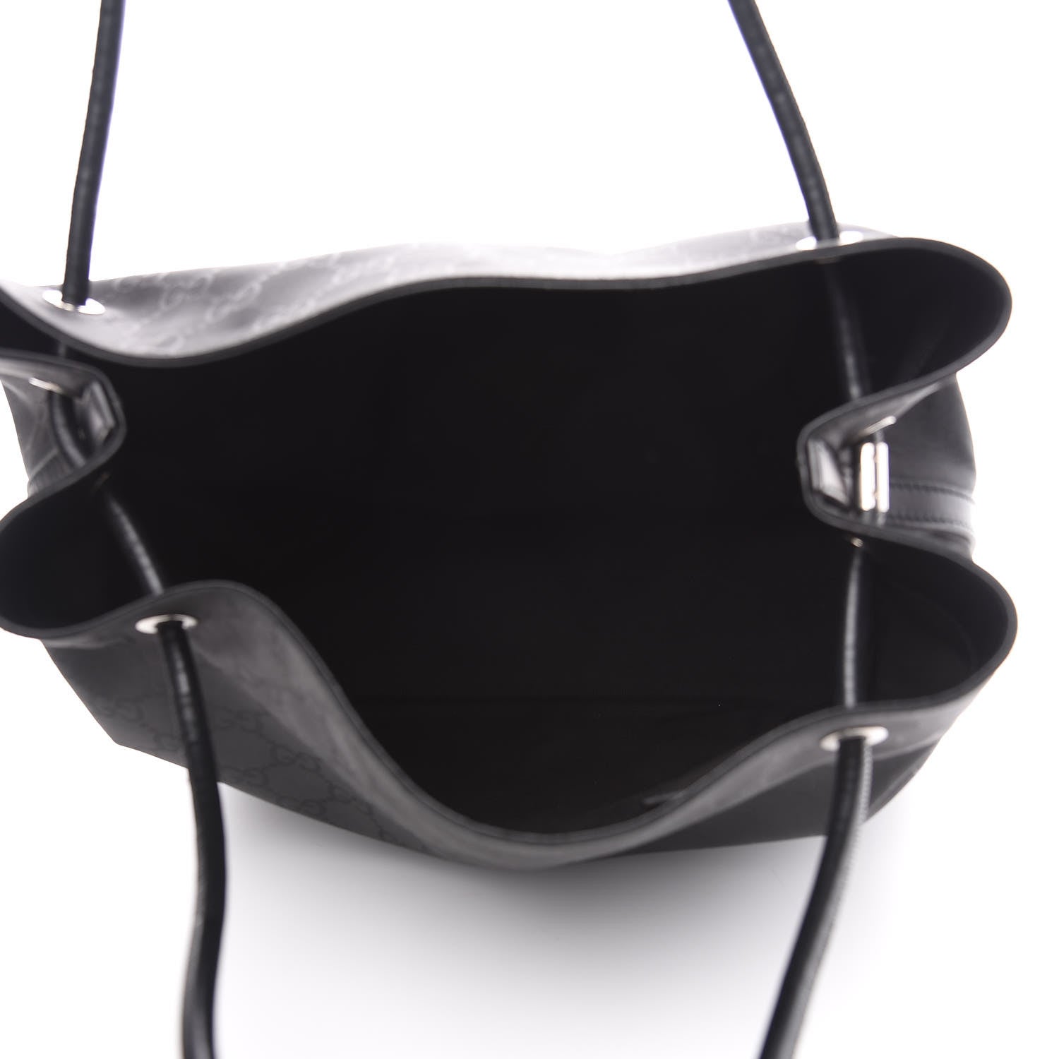 Gucci Nylon Monogram Gifford Tote Black 4 of 8