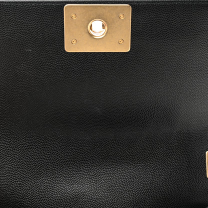 Chanel Caviar Quilted Small Boy Flap Black 12 of 13