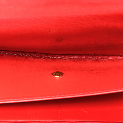 Louis Vuitton Epi Porte Tresor International Wallet Castillan Red 6 of 10
