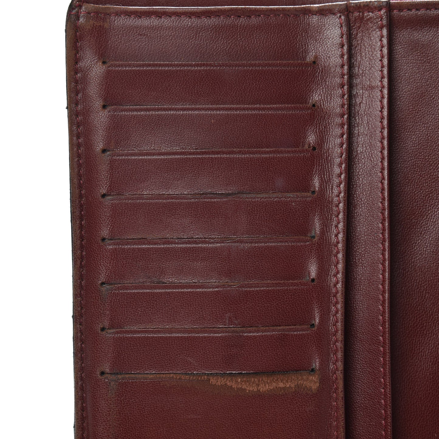 Lambskin Quilted Yen Wallet Black
