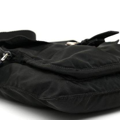 Prada Nylon Tessuto Vela Messenger Bag Black 4 of 15