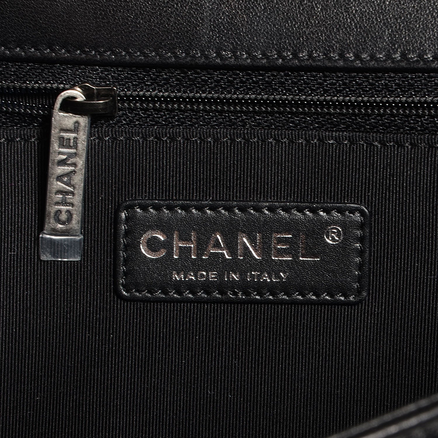 Chanel Lambskin Quilted New Medium Boy Flap Black 7 of 9