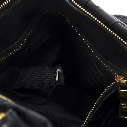Prada Tessuto Nylon Gaufre Tote Black 10 of 16
