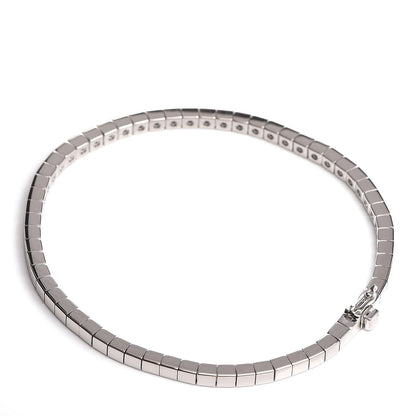 Cartier 18K White Gold Lanieres Bracelet 3 of 4