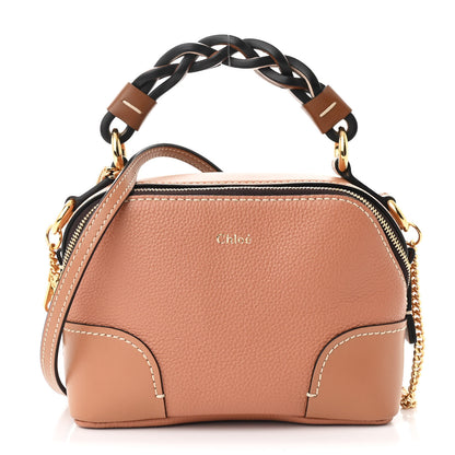 Chloe Calfskin Mini Daria Chain Bag Peach Bloom 1 of 11