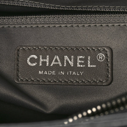 Chanel Caviar Quilted XL Grand Shopping Tote GST Dark Grey 6 of 10