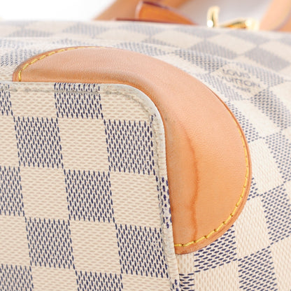 Louis Vuitton Damier Azur Hampstead MM 3 of 11