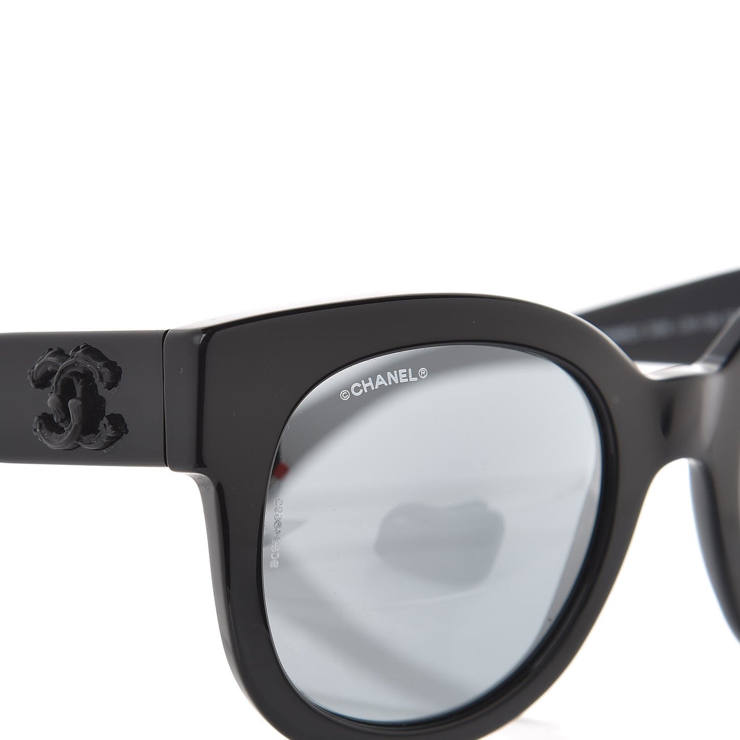 Acetate Butterfly Signature CC Sunglasses 5358 Black