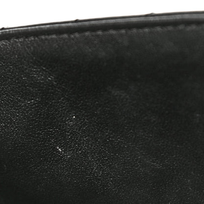 Chanel Lambskin Chevron Quilted Mini Rectangular Flap So Black 15 of 29