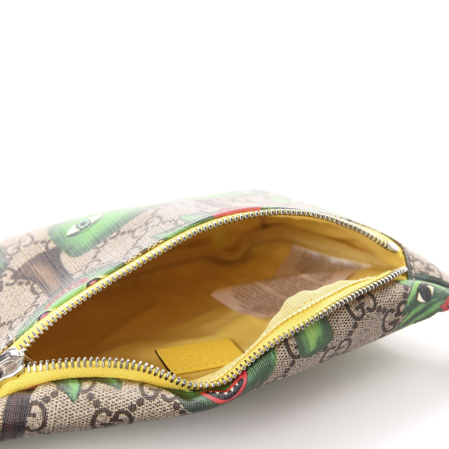 Gucci GG Supreme Monogram Smiling Plants Childrens Belt Bag Multicolor 5 of 10