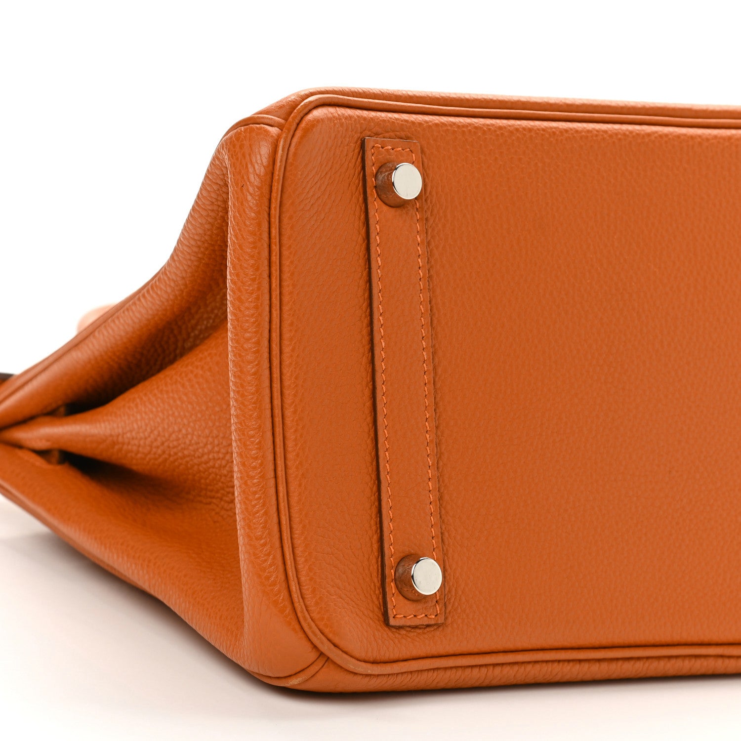 Hermes Togo Birkin 30 Orange 9 of 15