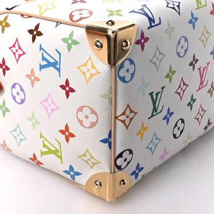 Louis Vuitton LV X TM Monogram Multicolor Speedy Bandouliere 25 White 8 of 10