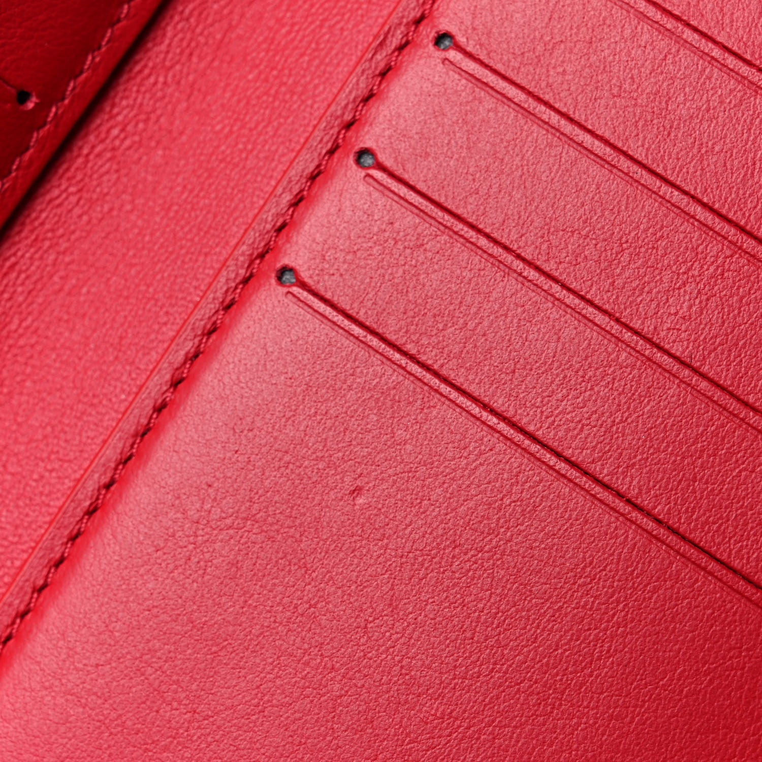 Louis Vuitton Taurillon Capucines Compact Wallet Rubis 7 of 8