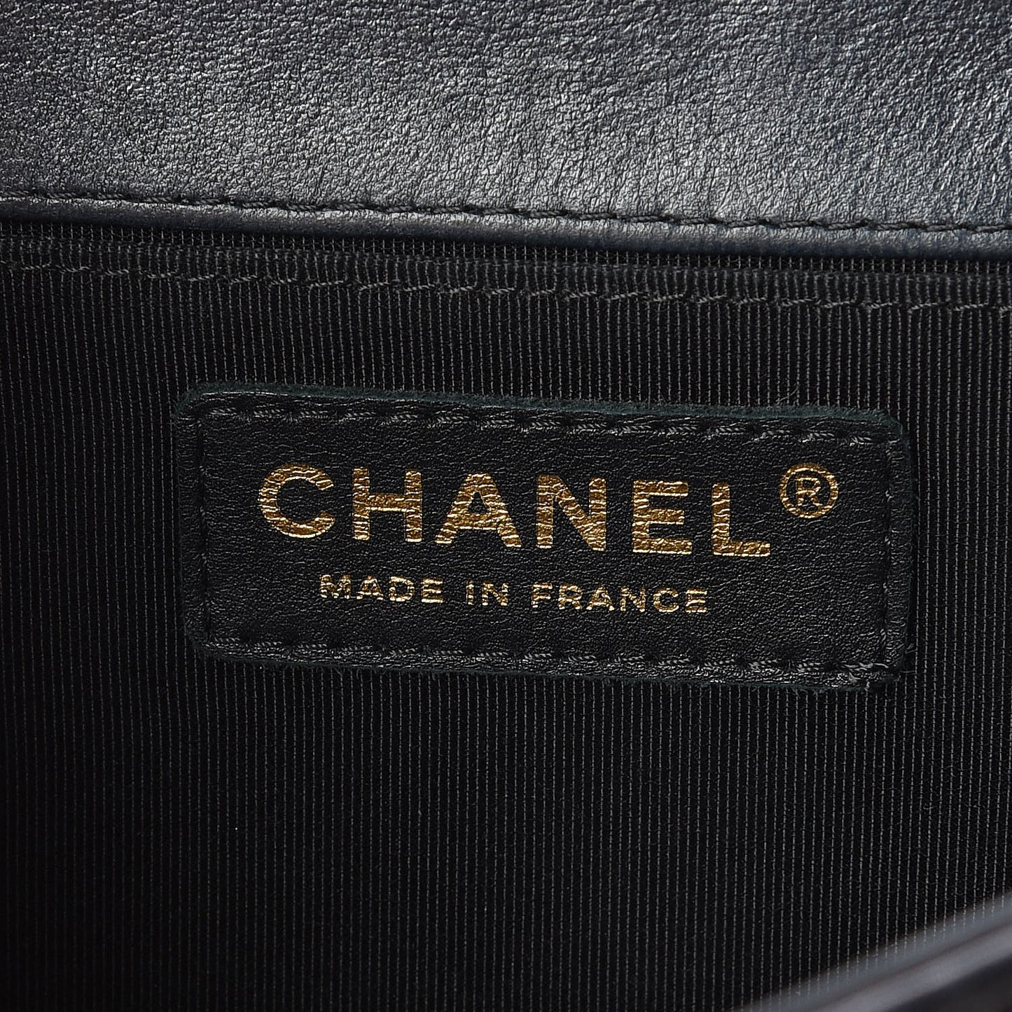 Lambskin Quilted Medium Boy Flap Dark Navy Blue