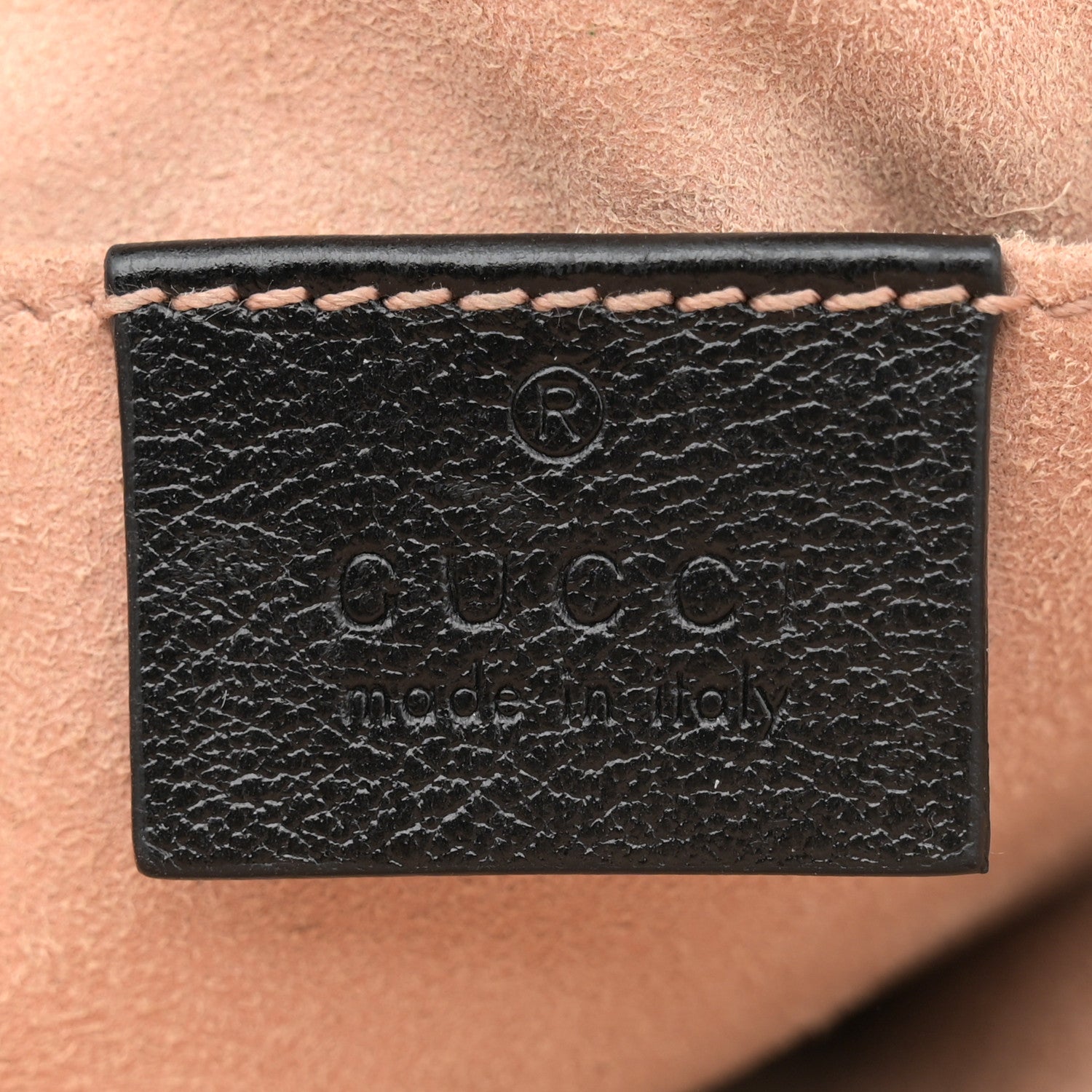 Gucci Monogram Matelasse Diagonal Small GG Marmont Chain Shoulder Bag Beige Black 6 of 14