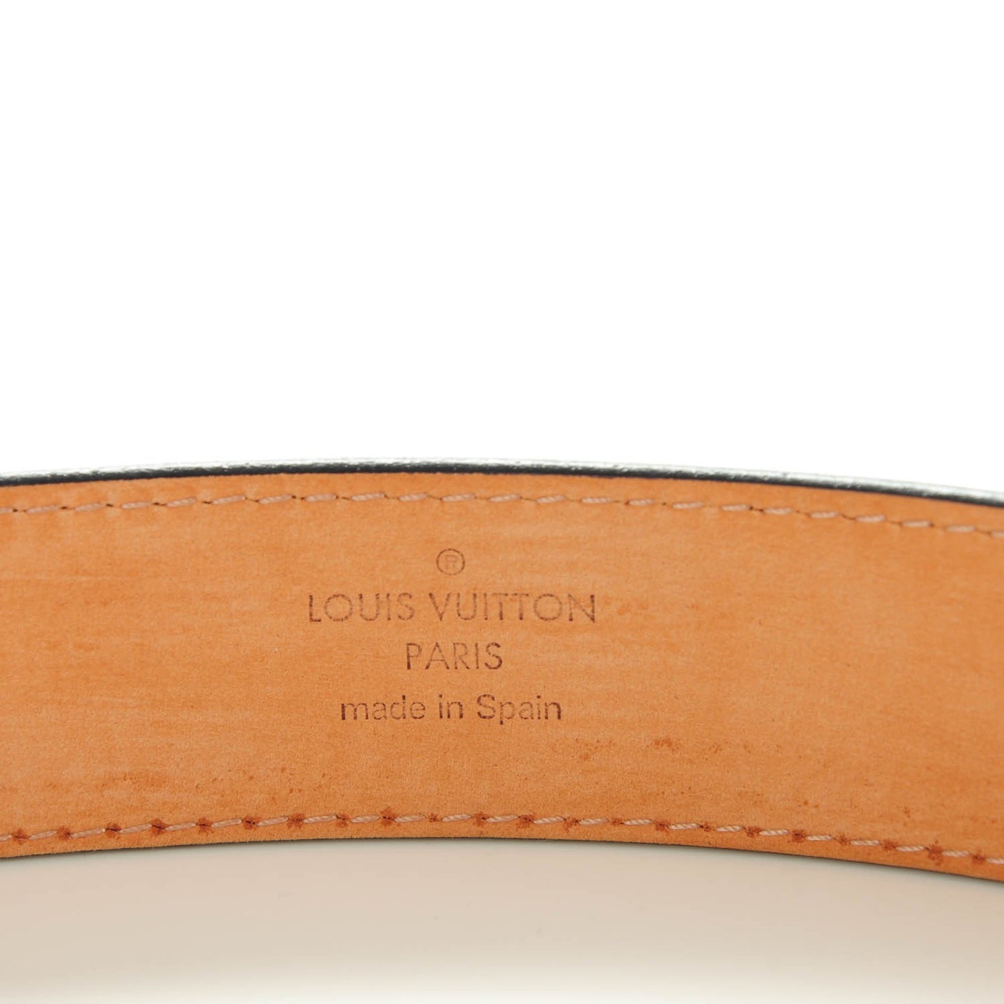 Epi LV Initiales Belt 85 34 Indigo