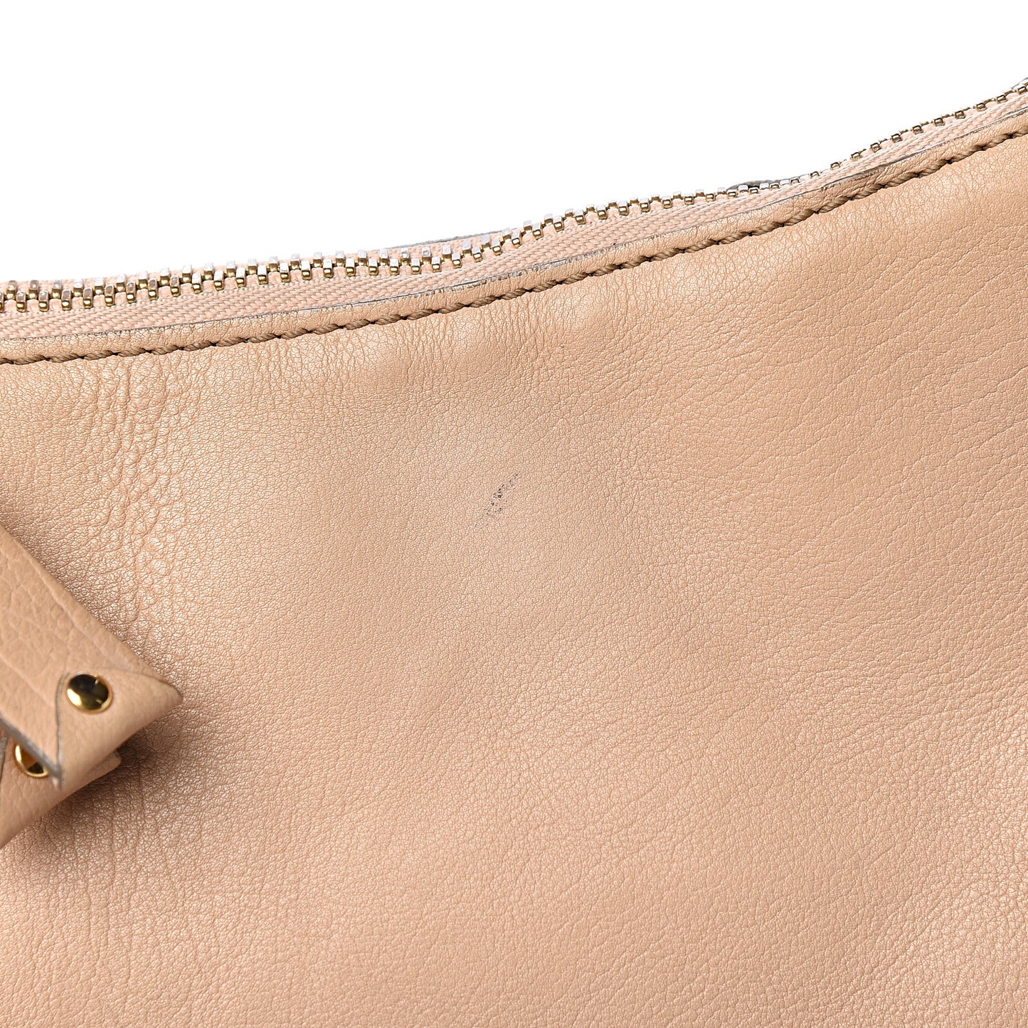 Calfskin Medium Marcie Nude Hobo Blondie Beige