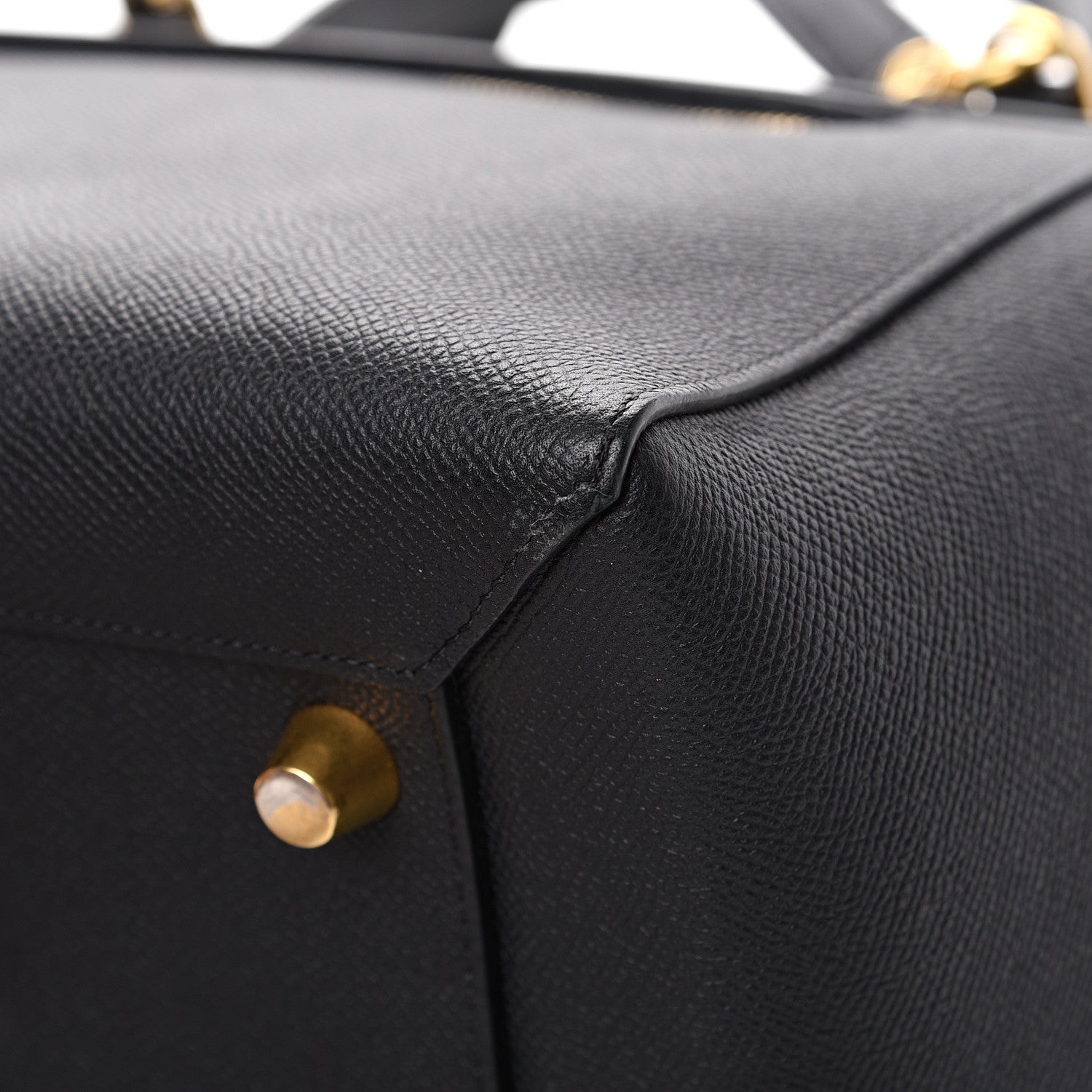 Celine Grained Calfskin Mini Belt Bag Black 11 of 14