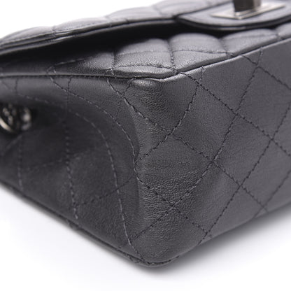 Chanel Aged Calfskin Quilted 2.55 Reissue Mini Flap Dark Silver 8 of 11