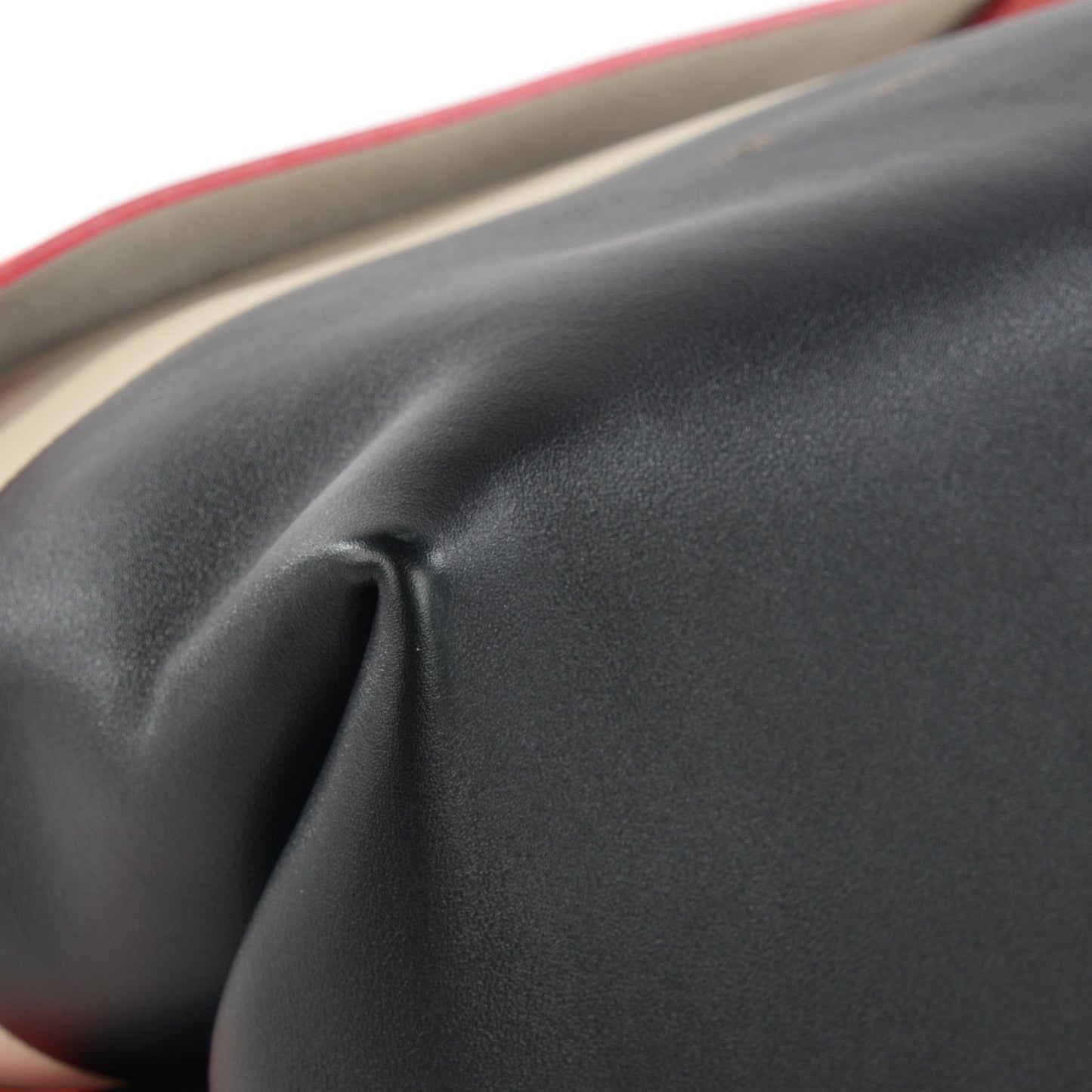 Calfskin All Soft Shoulder Bag Vermillion
