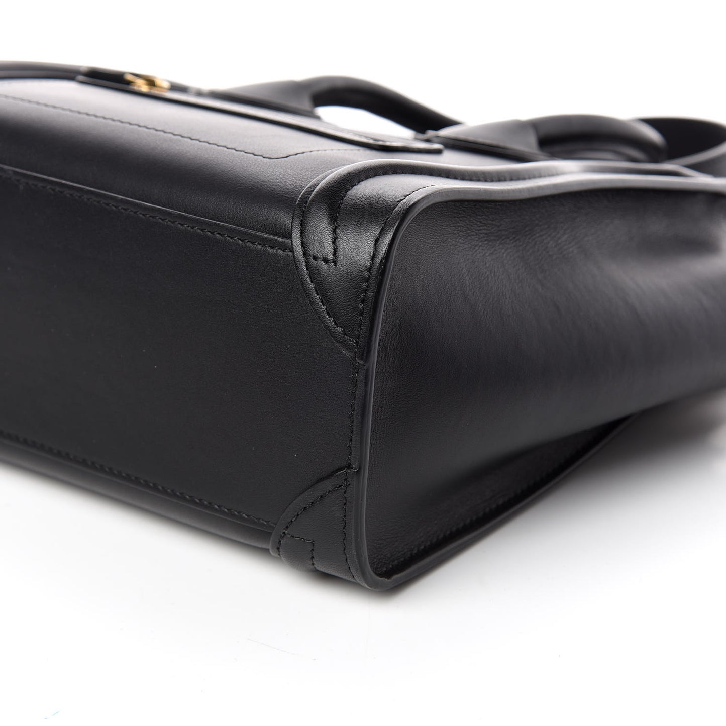 Smooth Calfskin Nano Luggage Black