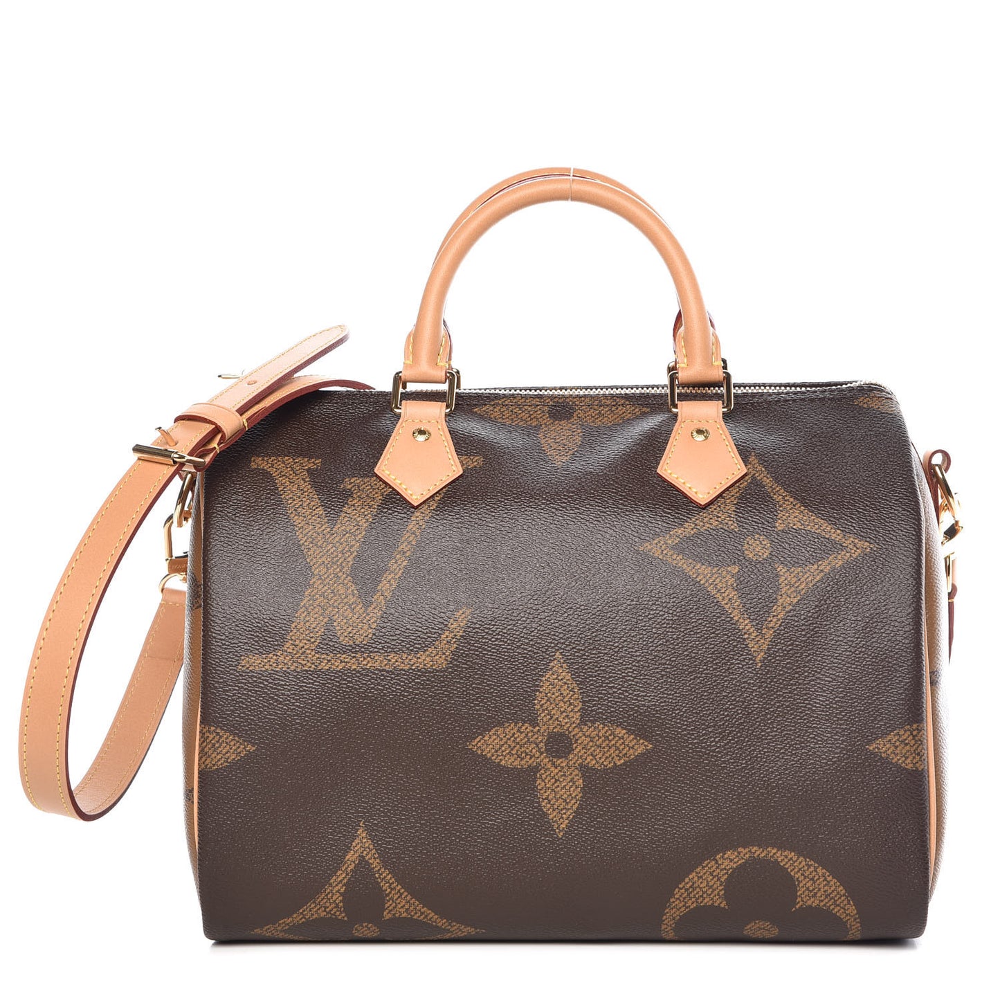 Reverse Monogram Giant Speedy Bandouliere 30