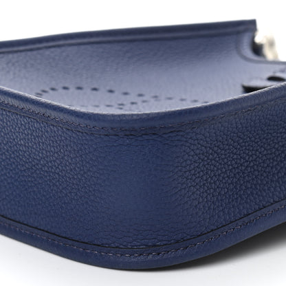 Hermes Taurillon Maurice Amazone Evelyne TPM Bleu Saphir Blue Indigo 10 of 11
