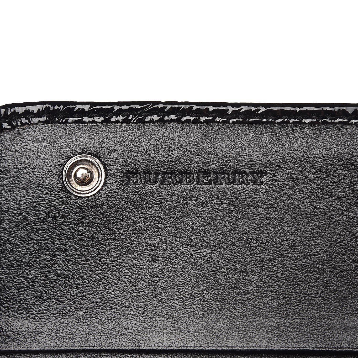 Burberry Beat Check Penrose Continental Wallet Black 6 of 9