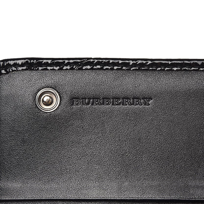 Burberry Beat Check Penrose Continental Wallet Black 6 of 9