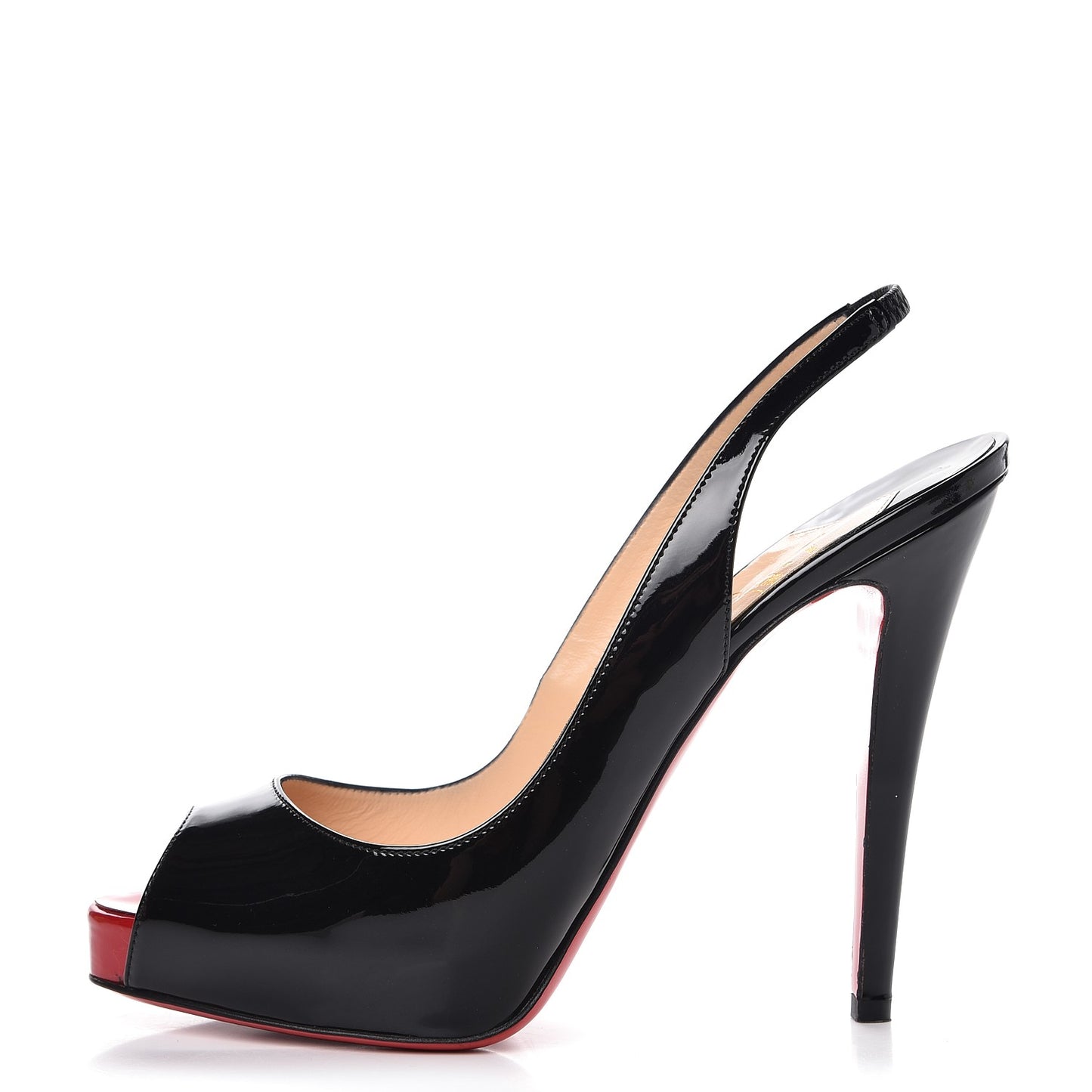 Patent Private Number 120 Pumps 40 Black Red