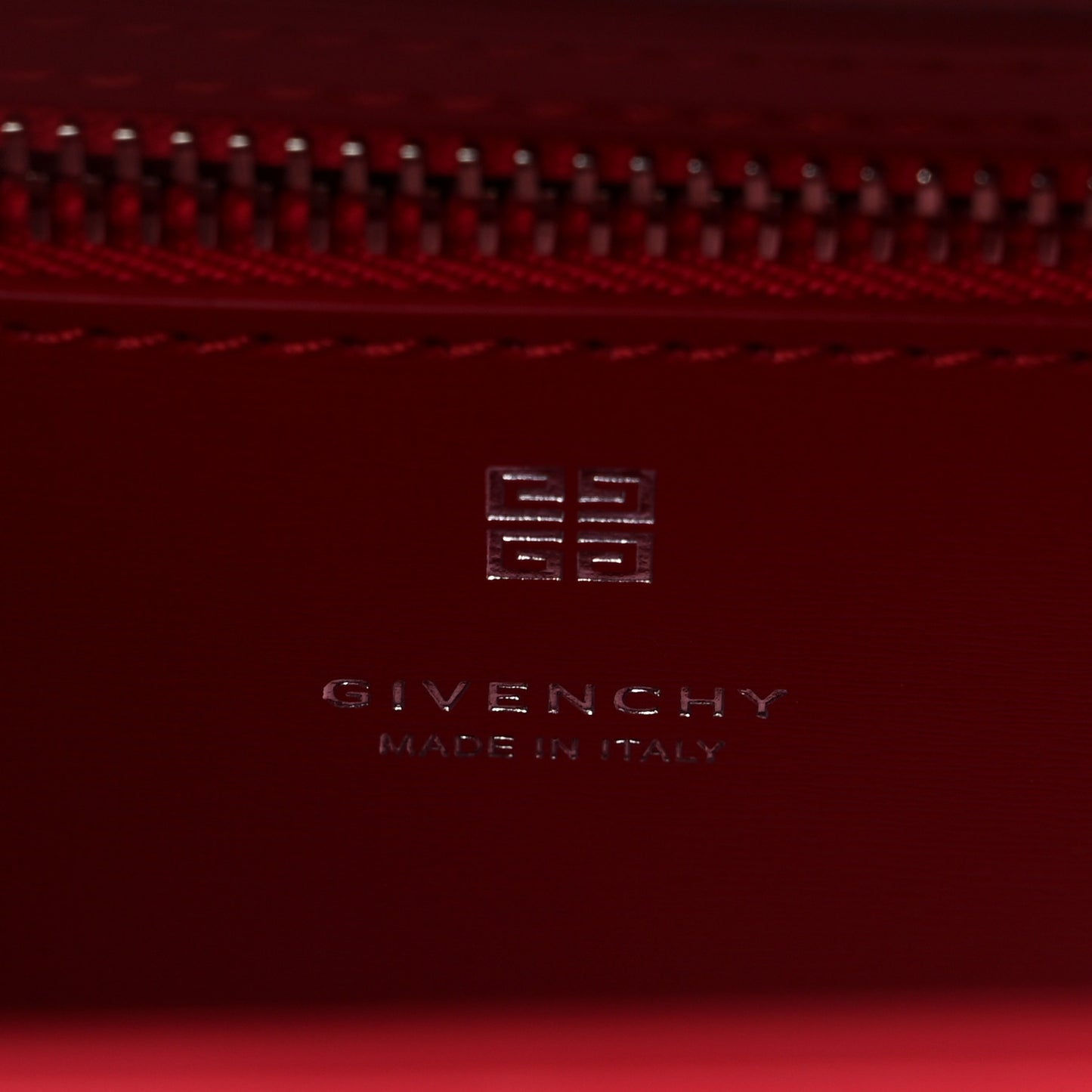 Box Calfskin Mini Lock Antigona Shoulder Bag Red