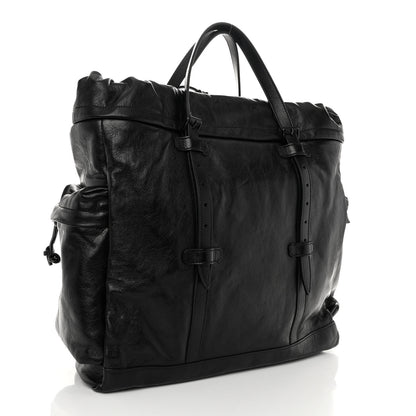 Gucci Piuma Lux Energy Monochrome Double G Drawstring Tote Black 3 of 9