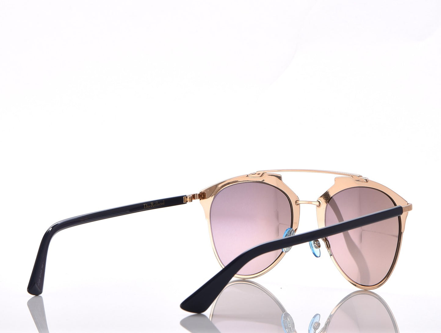 Reflected Sunglasses Rose Gold