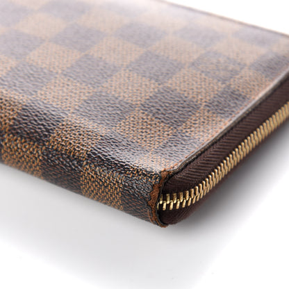 Louis Vuitton Damier Ebene Zippy Organizer Wallet 7 of 11