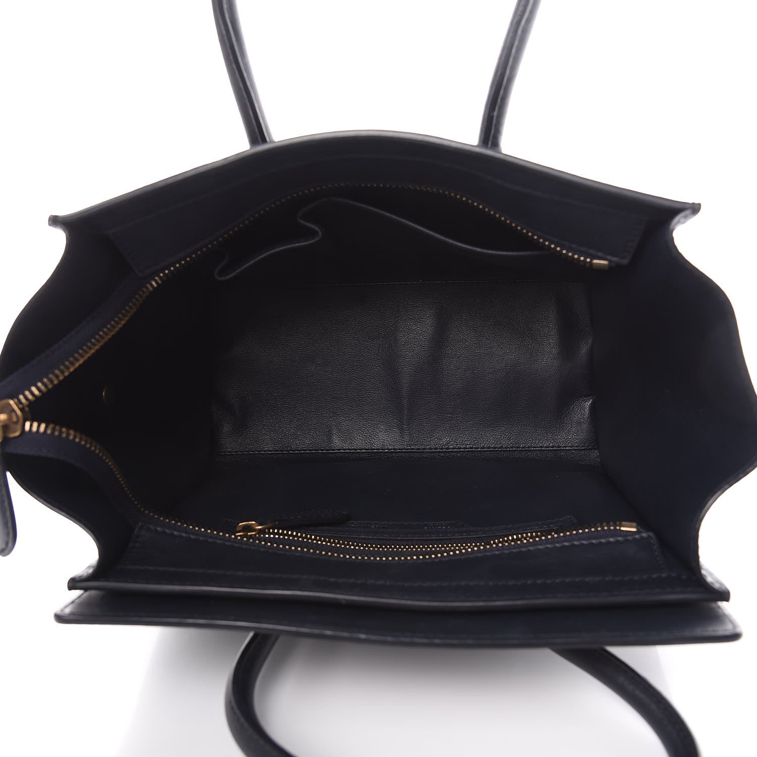 Celine Smooth Calfskin Micro Luggage Navy Blue 5 of 13