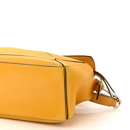 Loewe Grained Calfskin Small Puzzle Bag Yellow 10 of 11