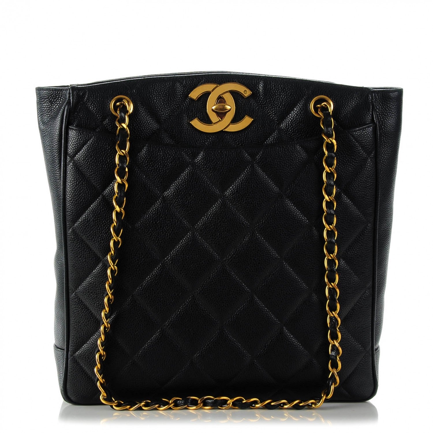 Chanel Caviar Shopper Tote Black 1 of 10