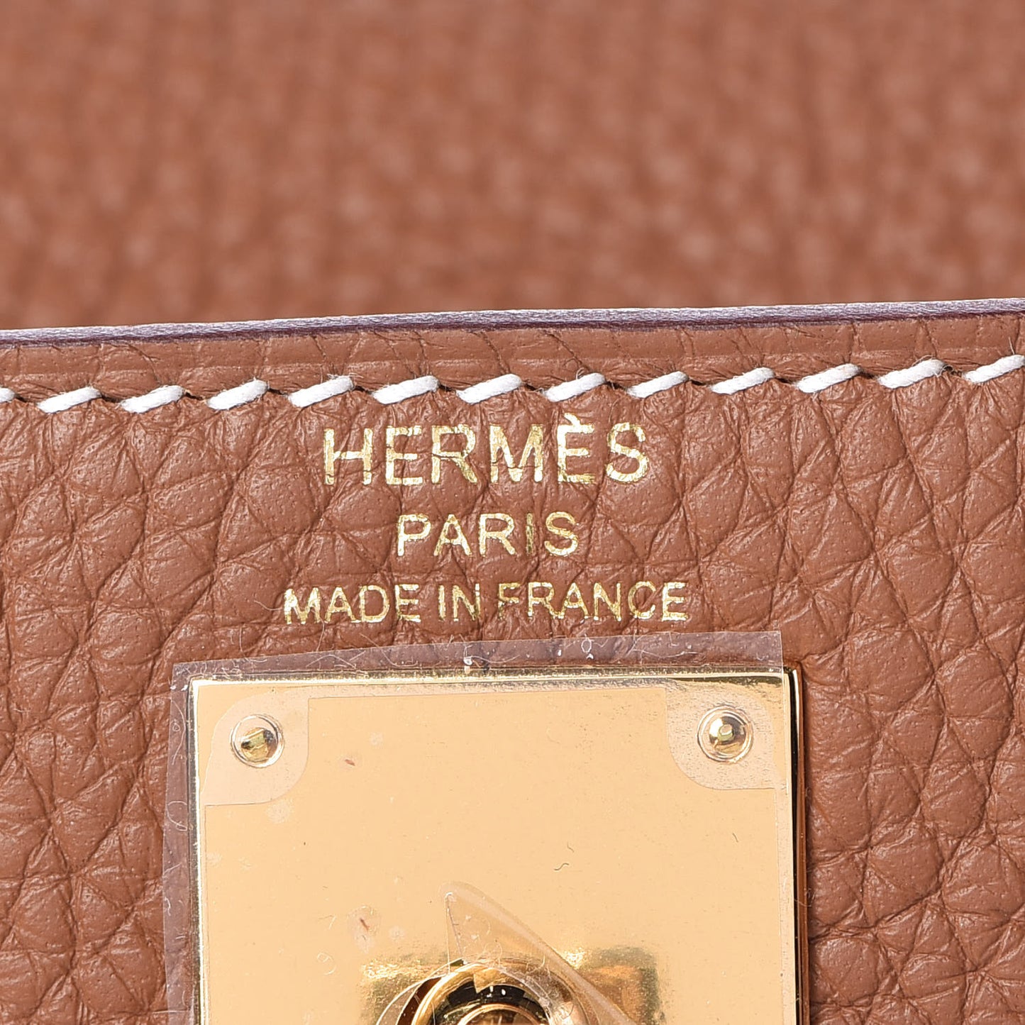 Taurillon Clemence Kelly Ado Backpack Gold