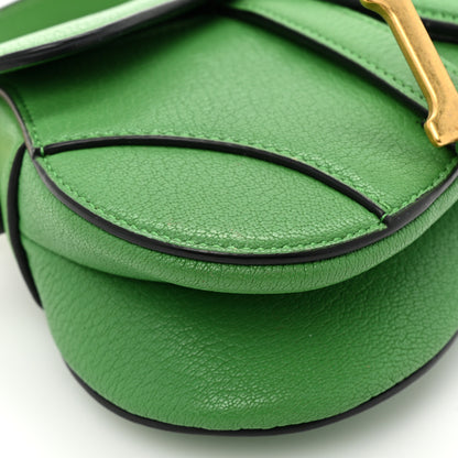 Christian Dior Goatskin Micro Saddle Bag Green 11 of 16