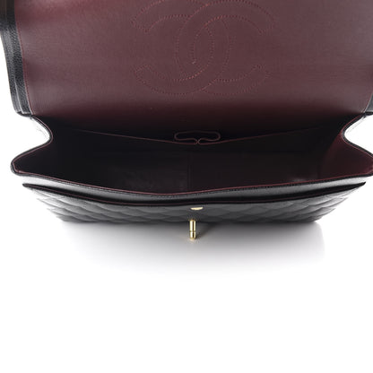 Chanel Caviar Quilted Maxi Double Flap Black 5 of 10