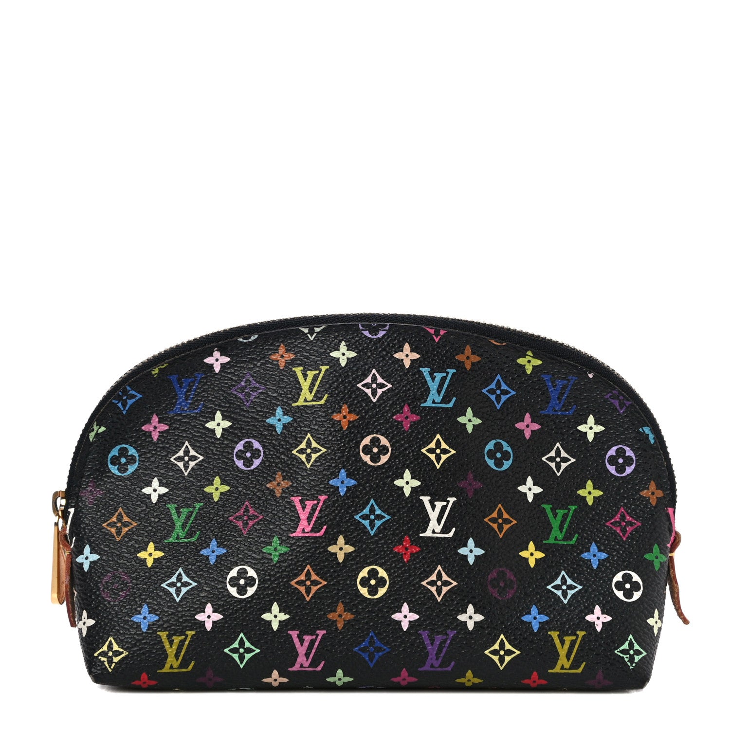 Louis Vuitton Monogram Multicolor Cosmetic Pouch Black Grenade 1 of 18