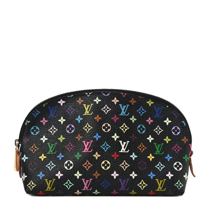 Louis Vuitton Monogram Multicolor Cosmetic Pouch Black Grenade 1 of 18