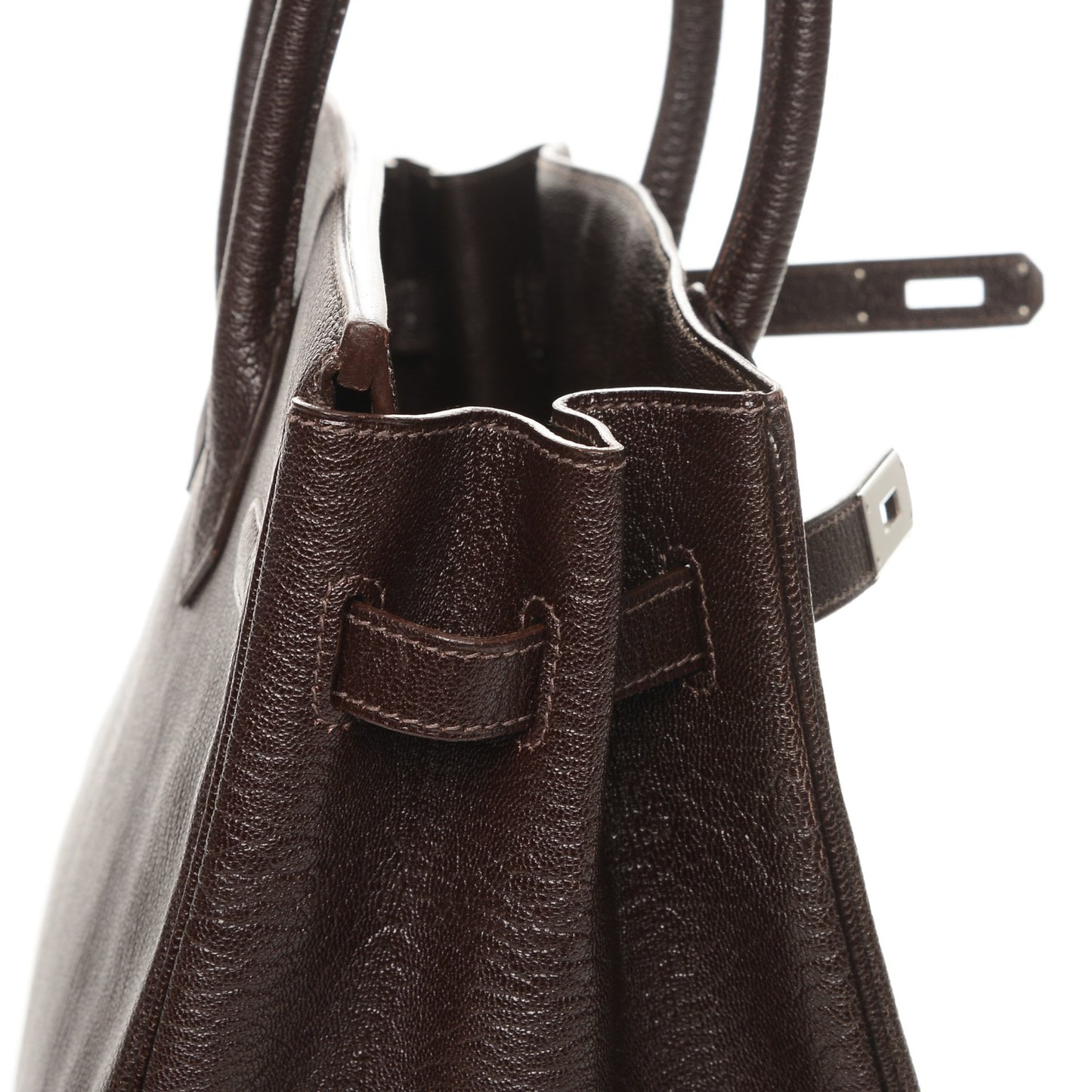 Chevre de Coromandel Birkin 35 Cocoan