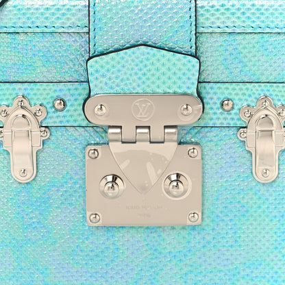 Louis Vuitton Iridescent Karung Petite Malle Blue Petrol 7 of 9