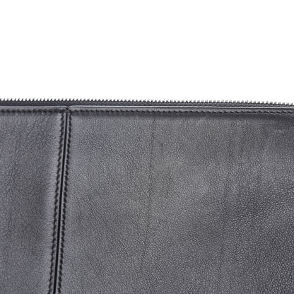 Celine Supple Natural Calfskin Tri-Fold Clutch Black 14 of 14