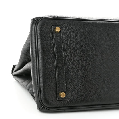 Hermes Ardennes Birkin 35 Black 9 of 10