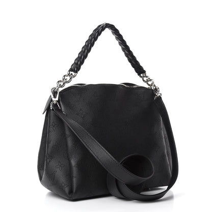 Louis Vuitton Mahina Babylone Chain BB Black 3 of 10