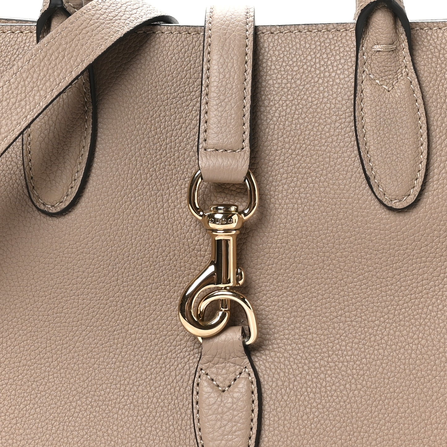 Grand Prix Calfskin Medium Hook Tote Rocky