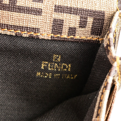 Fendi Zucca Zucchino Spalmati Continental Wallet Tobacco 7 of 7